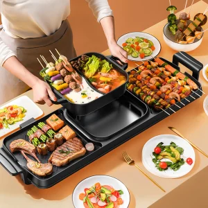 A Hot Pot That Can Be Used For Both Grilling and Hotpot,
