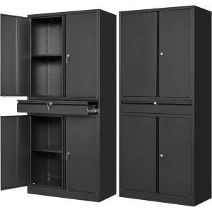 Metal Garage Storage Cabinet with Lock