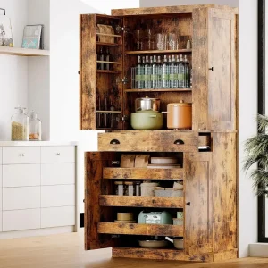 IRONCK Kitchen Pantry Cabinet 72" Height,